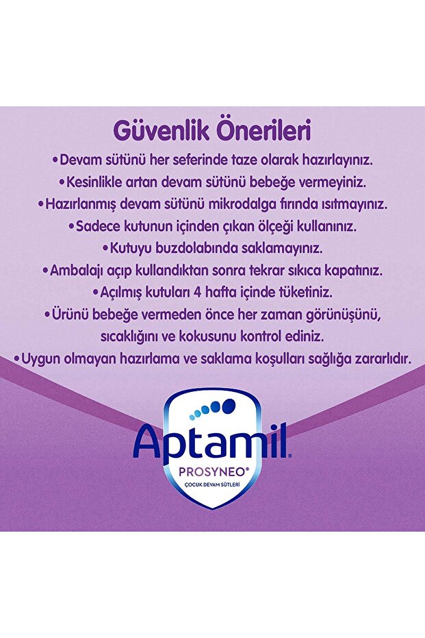 Aptamil ProSyneo 2 Prebiyotikli Probiyotikli Devam Sütü 800g (6-12 Ay)